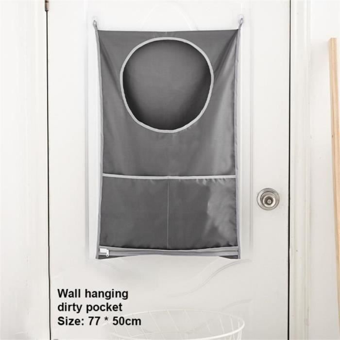 Sac à Pinces à Linge Suspendu – Rangement Organisé, Toile Oxford, Portable, 32x28 Cm, Réutilisable