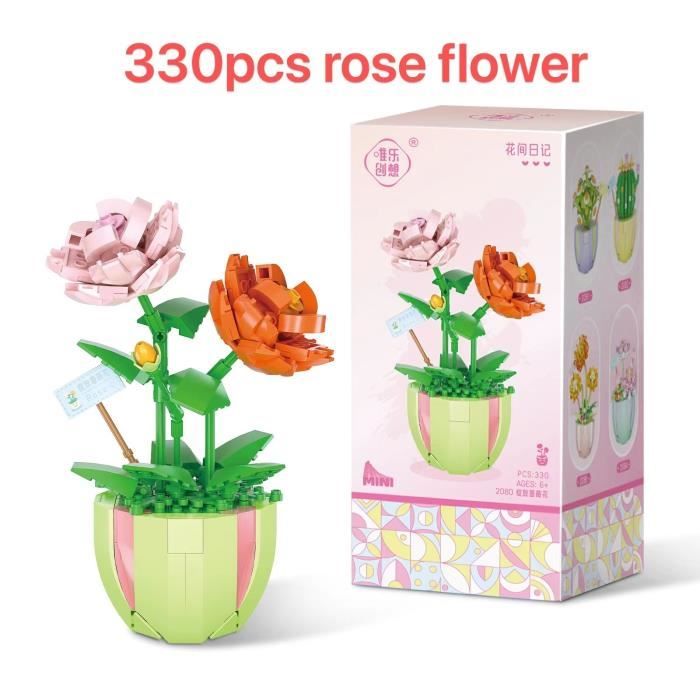 Machine à Fleurs DIY Enfants : Crée Ton Bouquet Avec Pot & Vase ! Atelier Créatif Fleurs En Tissu, Apprendre Le Jardinage Et L'Art Floral En S'Amusant – Idée Cadeau Fille 4 Ans