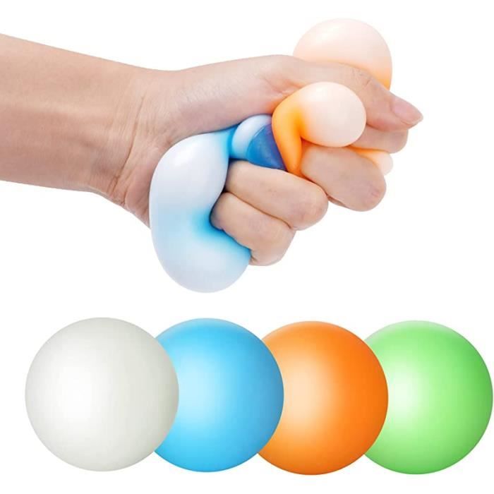 Boules Anti-Stress Colorées - Marque - 4PCS - Jouet Sensoriel pour Enfant  et Adulte - Cdiscount Jeux - Jouets