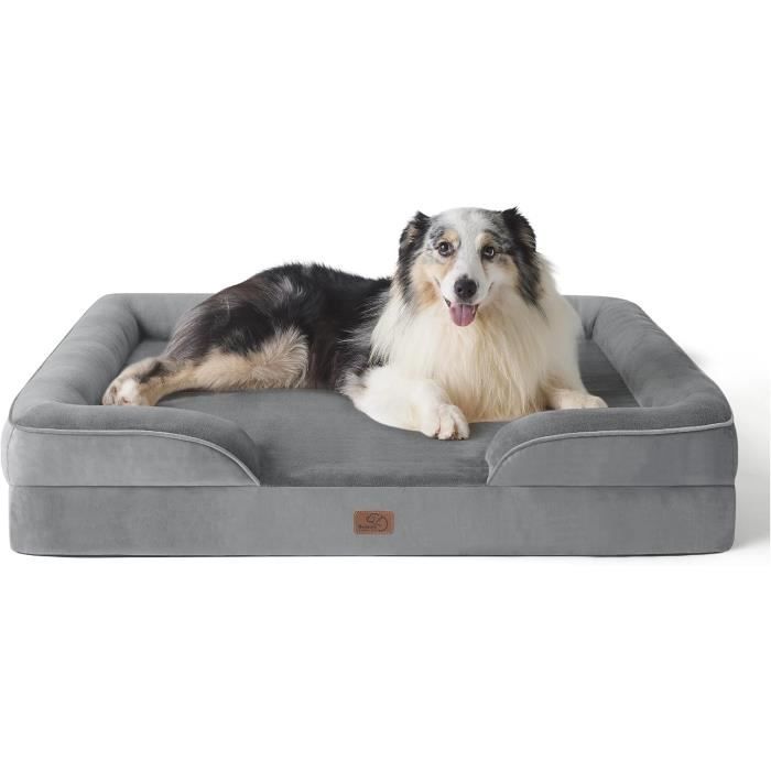 Meilleurs prix pour Panier pour Chien - Bedsure - Grande Taille - Orthopédique - Déhoussable - Anti-dérapant