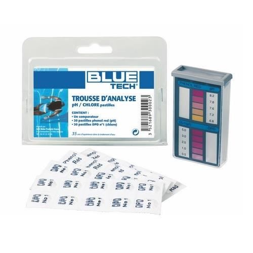 TROUSSE D ANALYSE PASTILLE TEST EAU PISCINE SPA CHLORE /