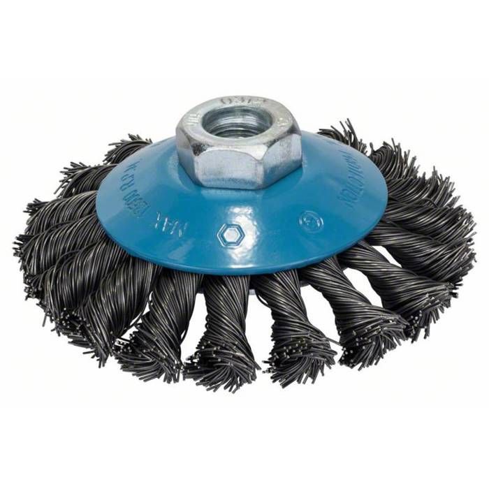 Brosses coniques 100 mm 0 5 mm 12500 U/ min 12 mm 14 1pc - vue 2