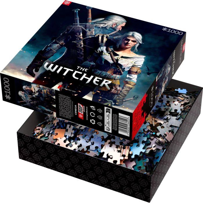 The Witcher Geralt & Ciri Puzzle 1000 pièces