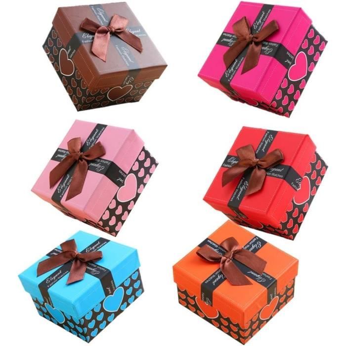 15 Boîtes Cadeaux à Bijoux Tailles Assorties - Carton Avec