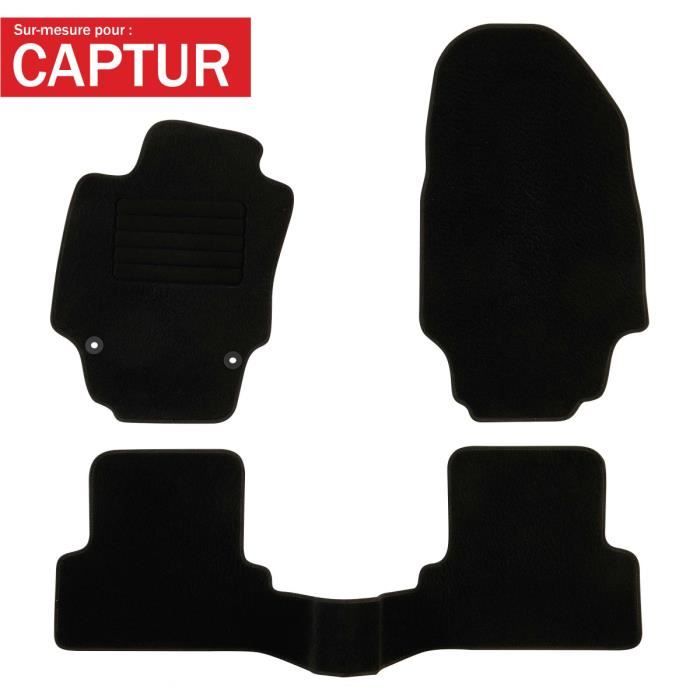 DBS Tapis voiture -  - CAPTUR - Sur Mesure - Antid&eacute;rapant - Moquette Classic 