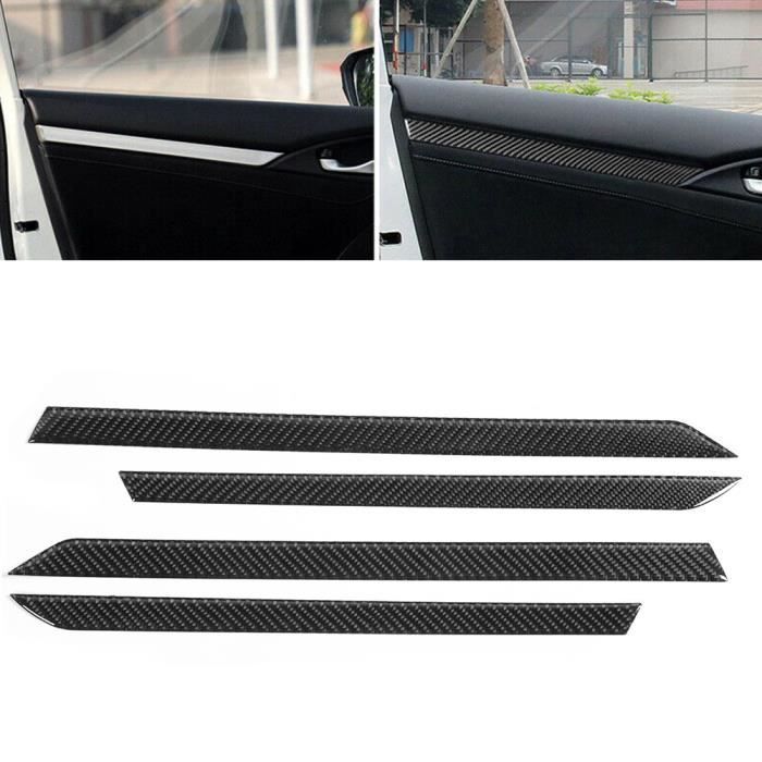 AMÉLIOREZ LE LOOK de votre voiture avec une bande d'argent en fibre de AMÉLIOREZ LE LOOK de votre voiture avec une bande d'argent en fibre de