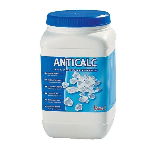 Anticalcaire DIPRA - Boite de polyphosphates 0.5kg - Blanc