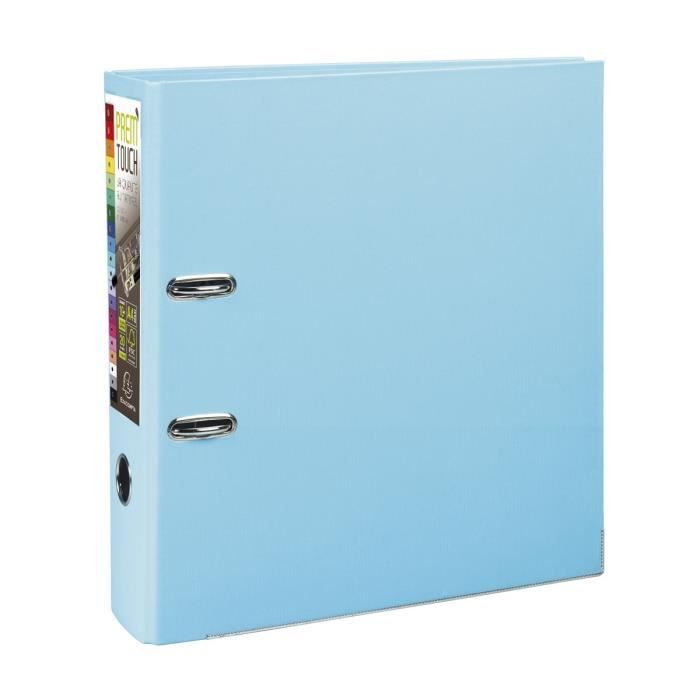 Clairefontaine Classeur Rembordé Rigide 7 Cm Dos - A4 - Couverture Carte Pelliculée - Couleur Aléatoire