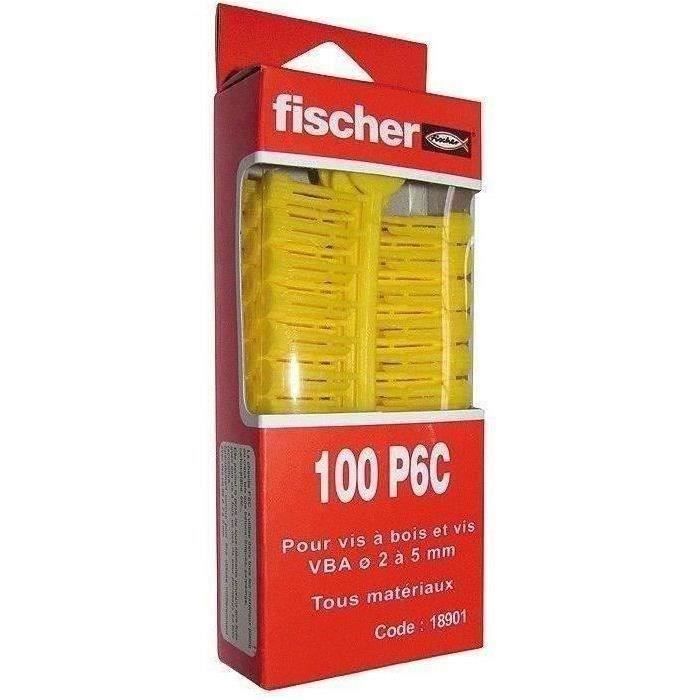 Fischer Cheville Usage 8mm NF PC Boîte de 100 - vue 2