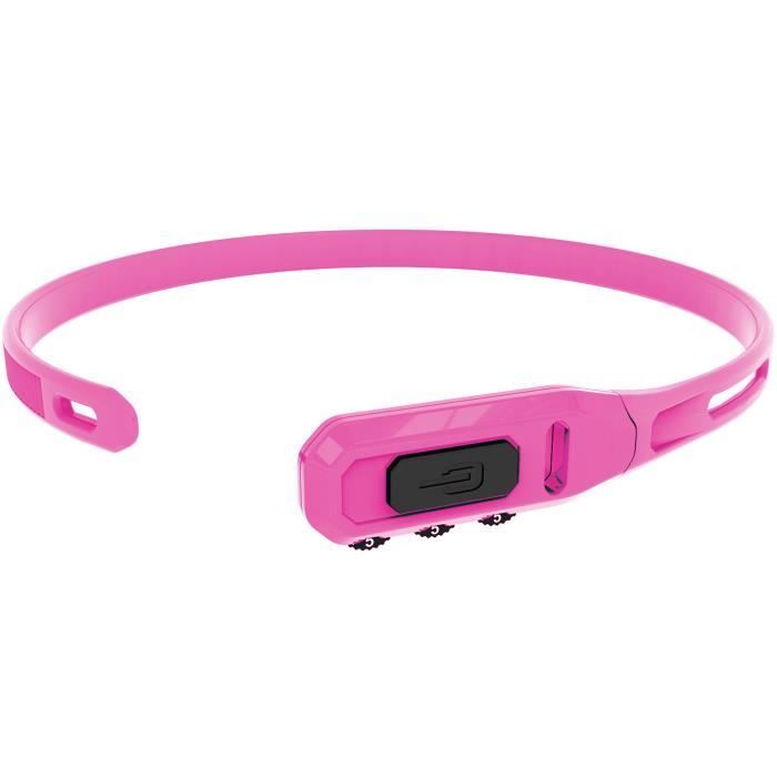 Hiplok câble antivol Z-Lok combinaison 43 cm acier rose