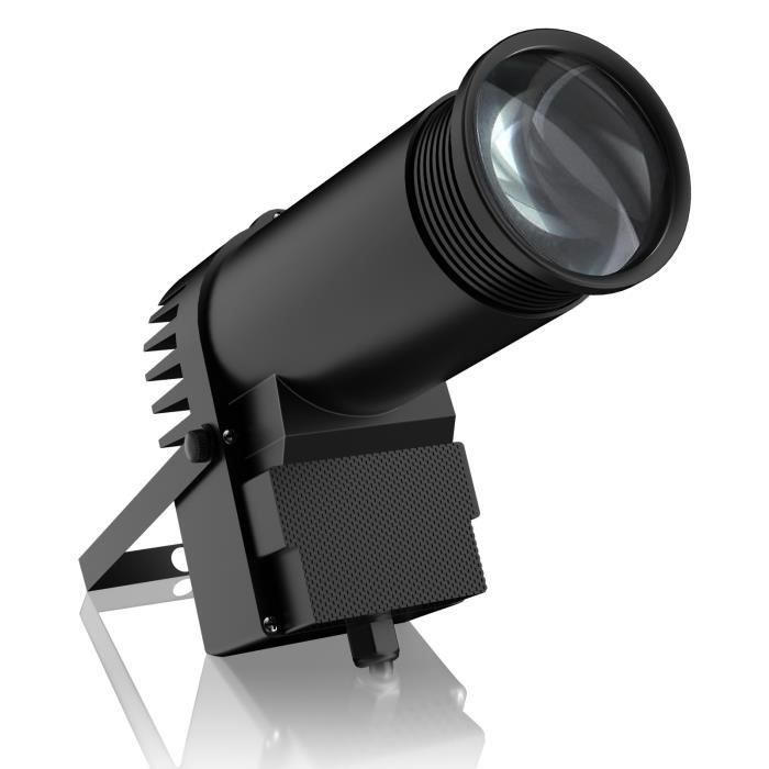 Projecteur LED Lixada 10W - Faisceau Unique Pour Ambiance Disco, Bar, Fêtes (câble 90 Cm, 7 Couleurs)