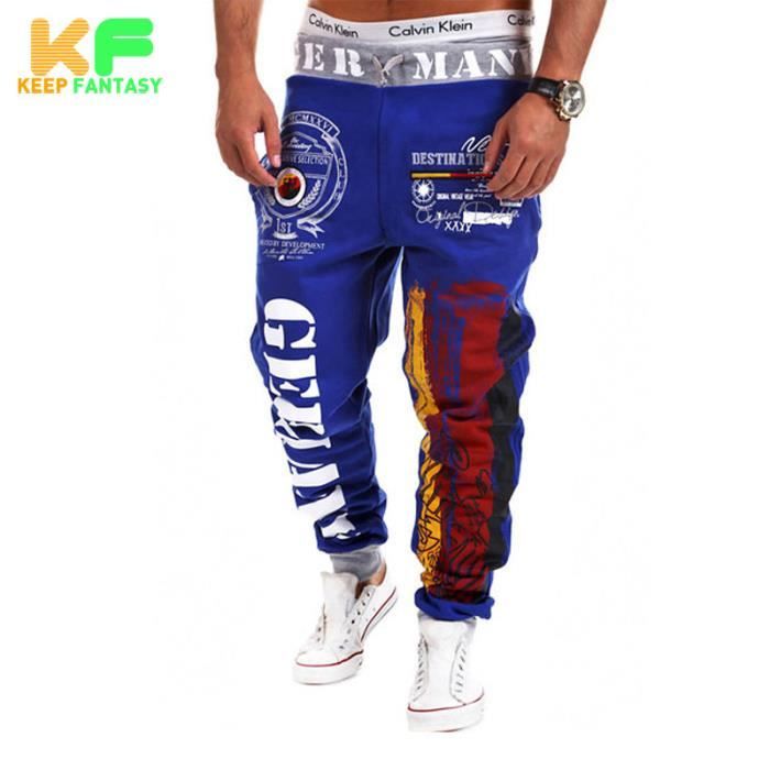Pantalon Jogging Homme Confortable - Pants Décontracté Avec Poches - Survêtement Sport Et Quotidien