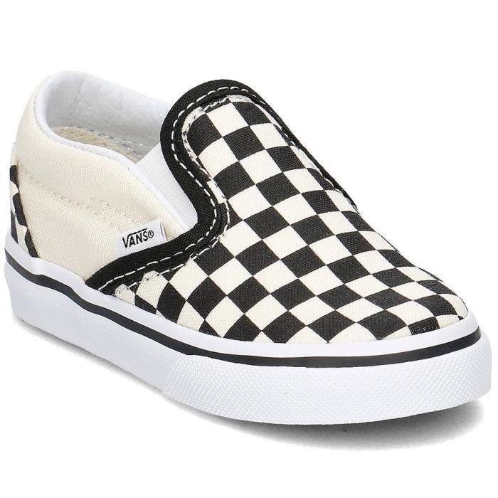 Chaussures bébé Vans Classic Slipon - Beige - Canvas - A élastique