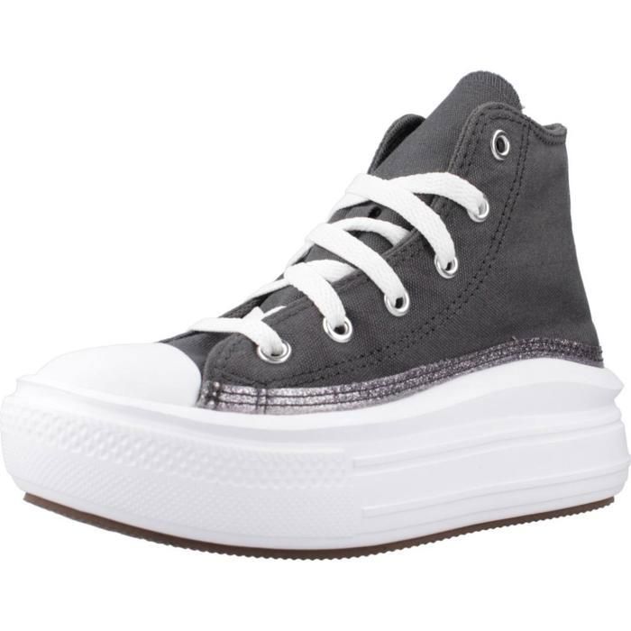 Converse Zapatillas Niña Modèle Chaussure Converse Modèle Ctas Move Hi Dark - Coleur Gris