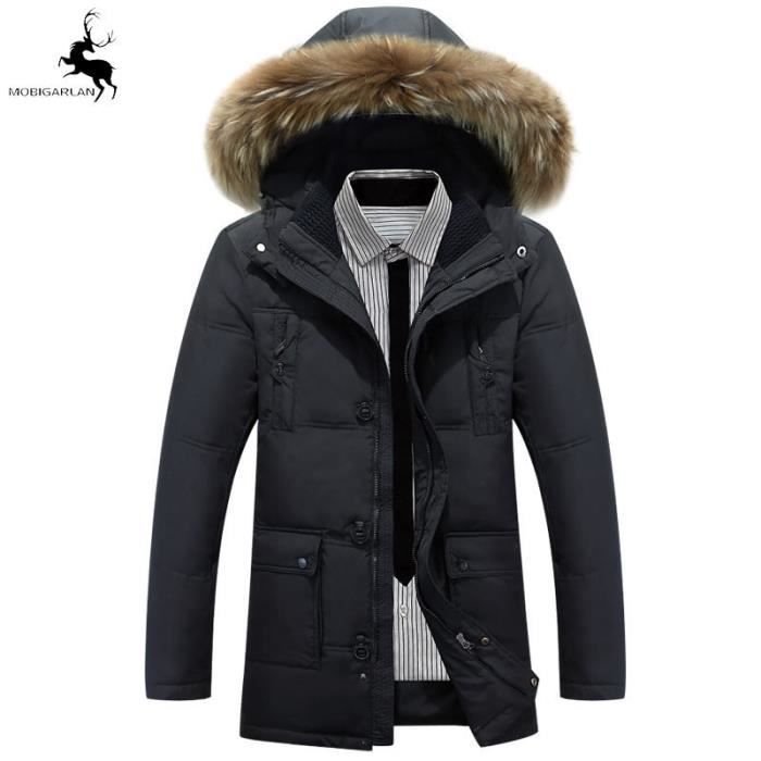 doudoune longue hugo boss homme