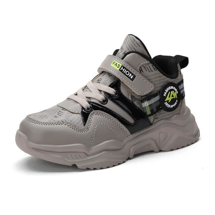 Baskets LED Enfants - Chaussures Clignotantes Sans Lacets - Toile Spider Web - Garçons Filles