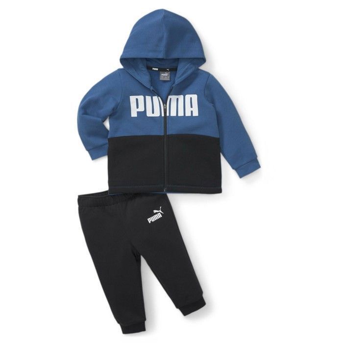Survêtement bébé Puma Minicats Colorblock - noir