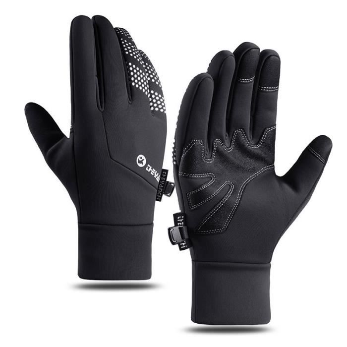 Gants thermiques d'hiver en polaire pour écran tactile, pour
