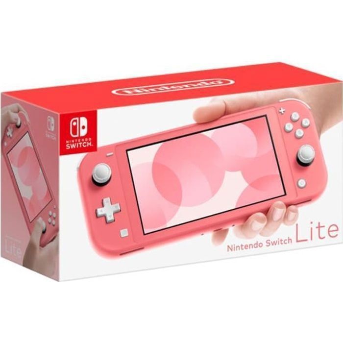 Console NINTENDO Switch Lite Version JP Chargeur US d'origine avec 'Adaptateur US FR - vue 4