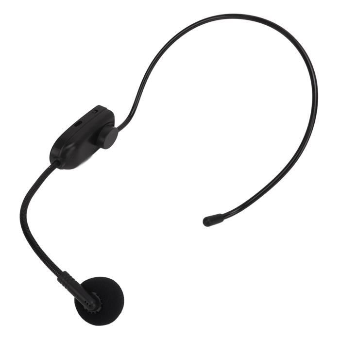 Omabeta micro casque sans fil 2.4G Microphone casque léger casque de