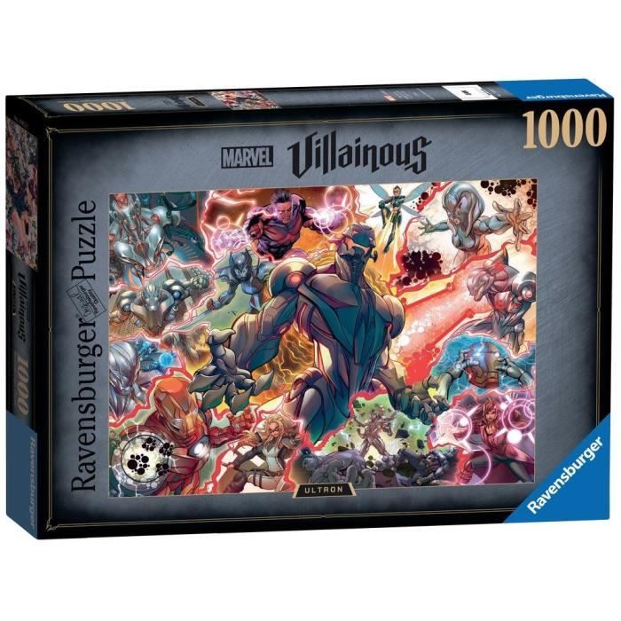 Puzzle Marvel Villainous Ultron - Ravensburger - 1000 pièces