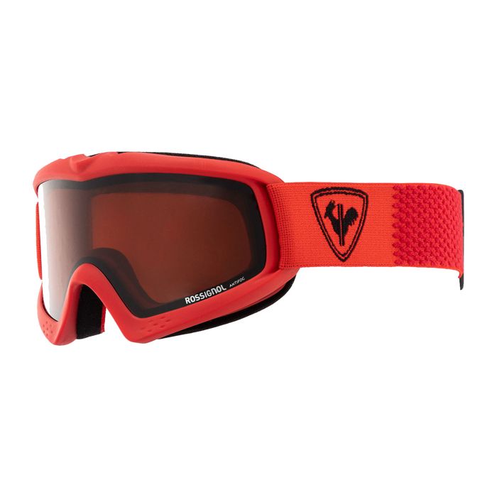 Masque De Ski Rossignol Toric Hero S1 Hot Red Enfant - Écran Double Anti-buée - Taille U - Rouge - Garantie 1 An