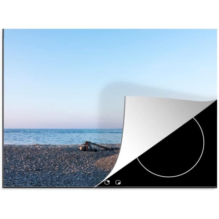 Protège-plaque à Induction - Plage - Mer - Palmier - Coucher De Soleil - 35 % De Remise