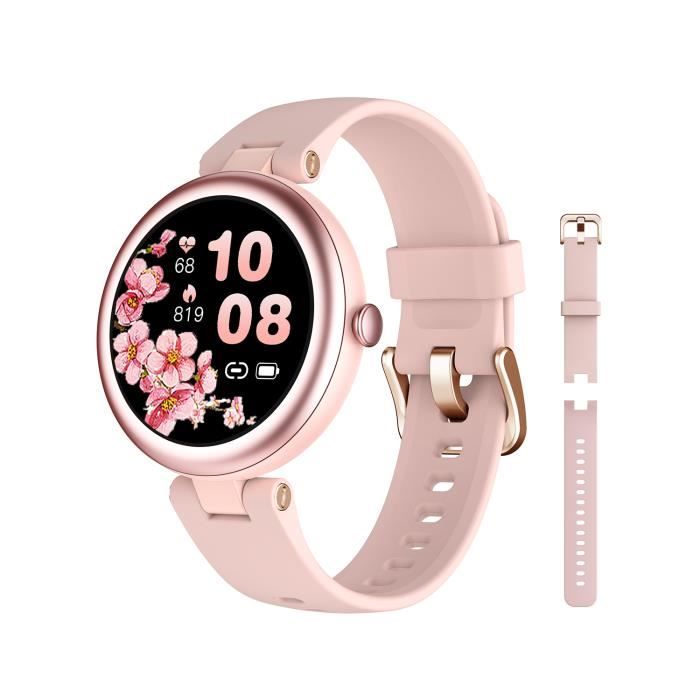 Montre Connectée pour Femme Smartwatch Bluetooth Sport Podometre  Cardiofrequencemetre Oxymetre Montre Intelligente pour Android iOS -  Cdiscount Téléphonie