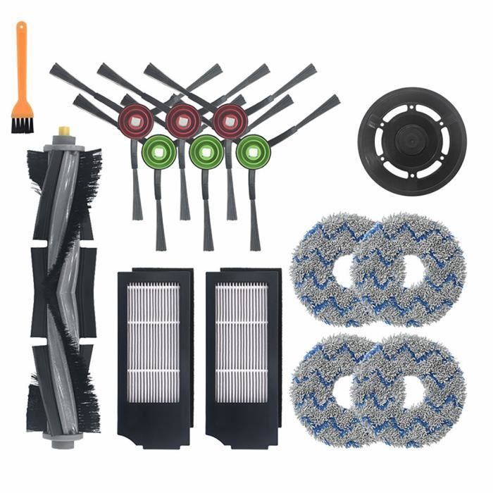 Accessoires Compatibles Ultenic T10 Pro - Brosse Principale, Filtre, Sac à Poussière, Pièces De Rechange - 9