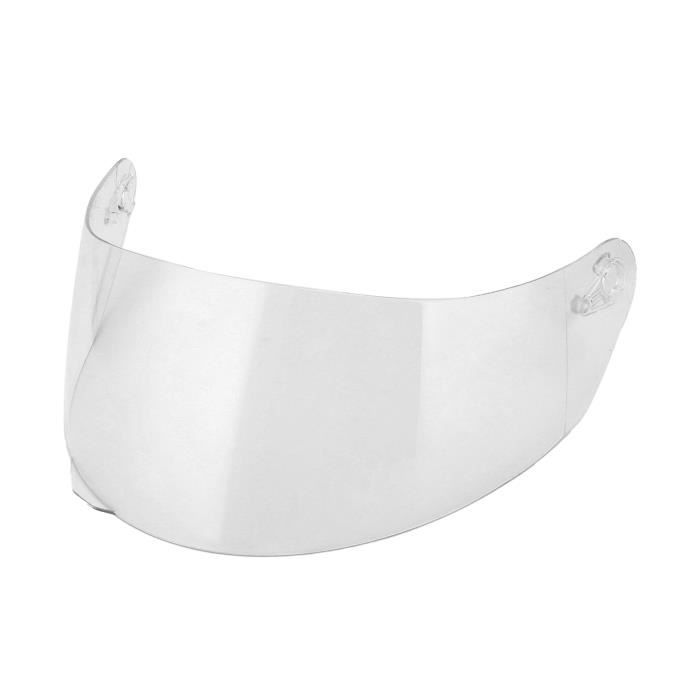 Lentille Visière Bulles Argentée - Remplacement Compatible Casque BeLL BuLLiTT Moto Demi-Visage