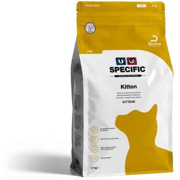 Meilleurs prix pour Croquette Specific FPD Kitten 4 x 400g