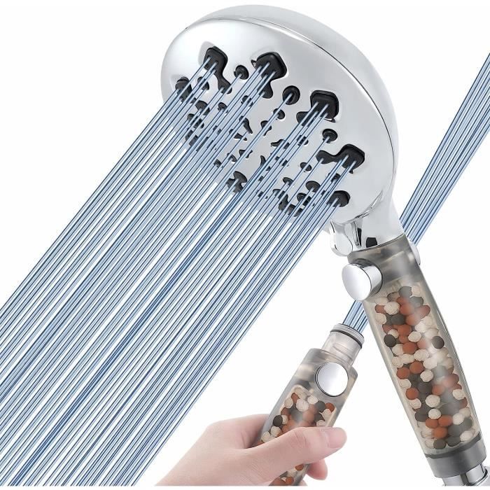 Pommeau De Douche à Main Haute Pression 5 Réglages De Pulvérisation