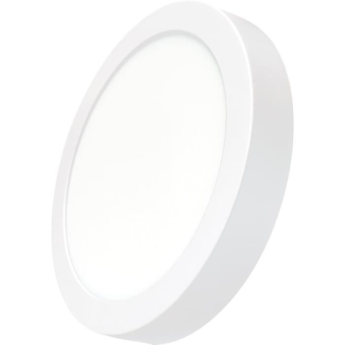 VTERLY Set van 3 led-inbouwspots 6W 6500K koud wit 430lm AC 230V niet dimbaar SMD-technologie inbouwspot inbouwspot inbouwdiameter 75mm