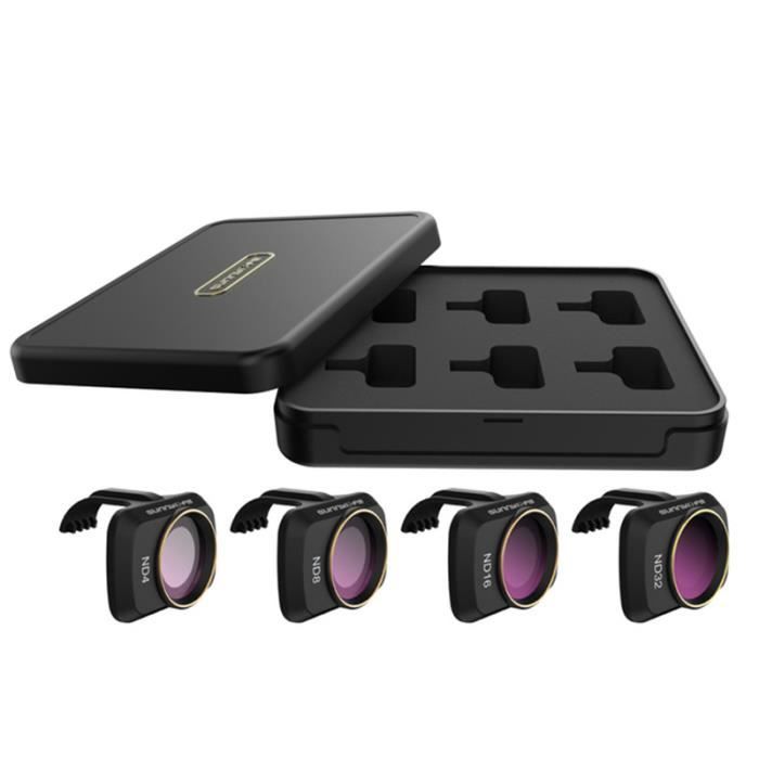 Kit Filtres Sunnylife Pour DJI Avata 2 - ND8/ND16/ND32/ND64 + MCUV - Améliore Photo Et Vidéo Drone