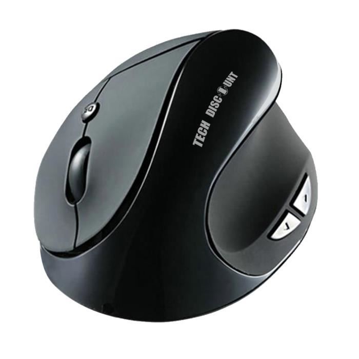 Souris Verticale, Souris Ergonomique Sans Fil Rechargeable 2.4G