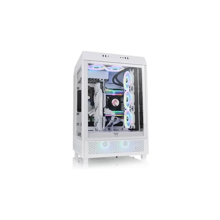 Boitier PC - THERMALTAKE - The TOWER 500 (Blanc) - Boitier sans alimentation - Moyen tour - Format E-ATX