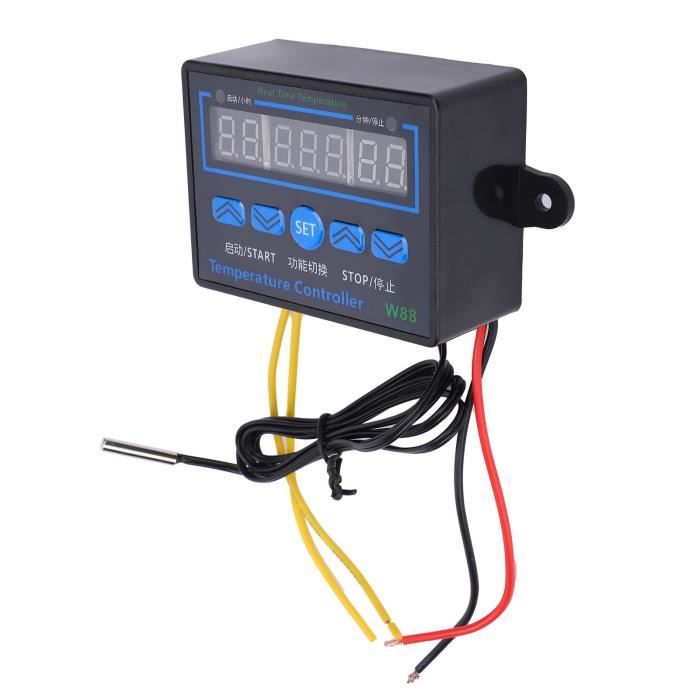 Contrôleur de température numérique, kit de thermostat PID numérique