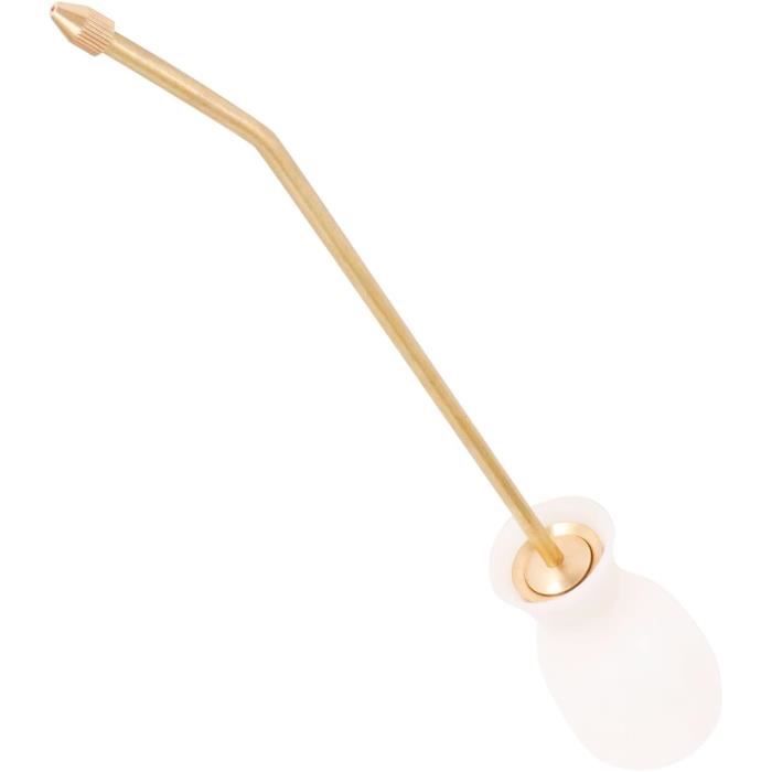 Applicateur Poudre à Bulbe - Pour Terre De Diatomées, Sucre, Poudres Fines - Verre Et Silicone - Capacité ~2g