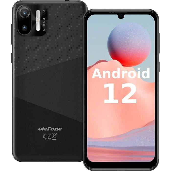 64Go Ulefone Note 6T Android 12 T l phone Portable Pas Cher 3300mAh 