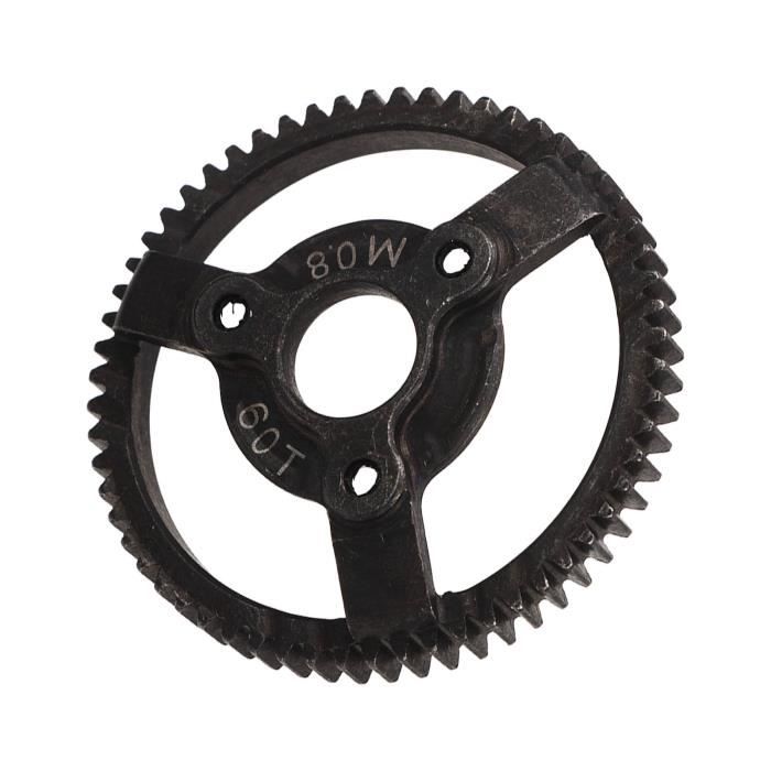 Ensemble d'engrenages RC 60T Spur Gear et 16T 18T 20T Pinions Gear RC