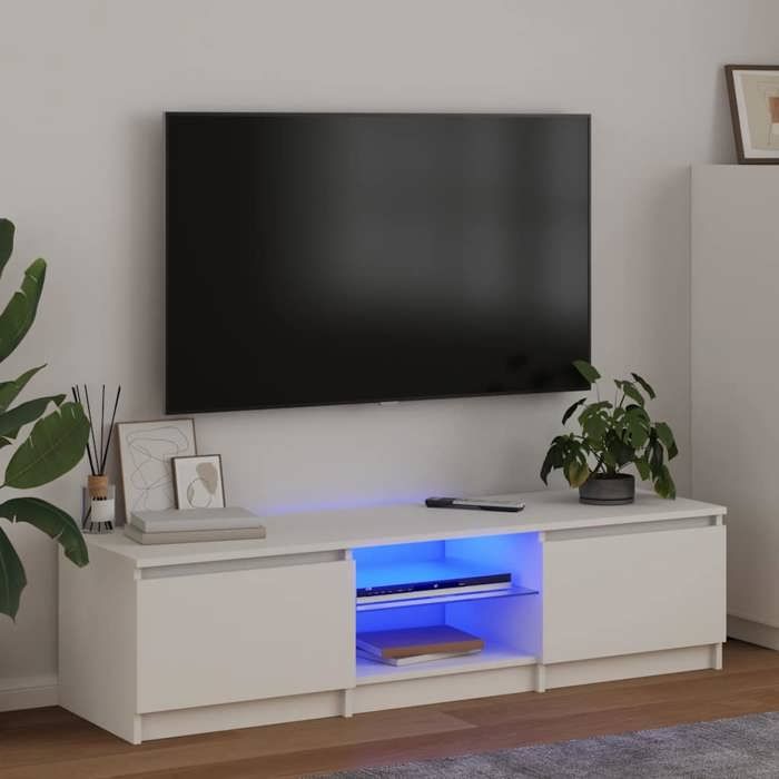 Meuble TV 110x30x39 cm teck massif récupéré-7319462885920-LuLo boutique