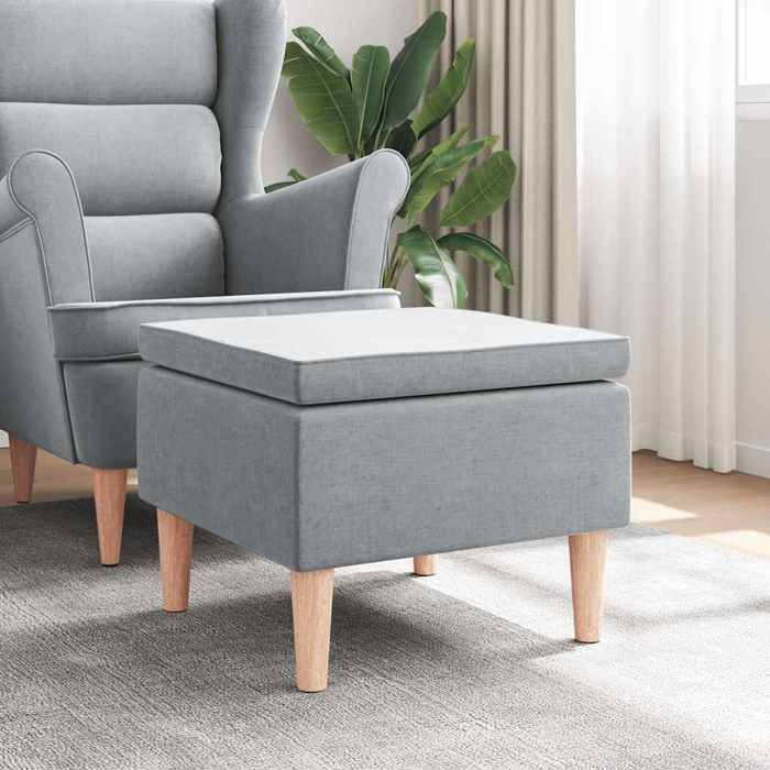vidaXL Tabouret avec Pieds en Bois Siège Pouf Repose-pied Tabouret de Canapé Salon Salle de Séjour Chambre à Coucher 329446 vidaXL Tabouret avec Pieds en Bois Siège Pouf Repose-pied Tabouret de Canapé Salon Salle de Séjour Chambre à Coucher 329446