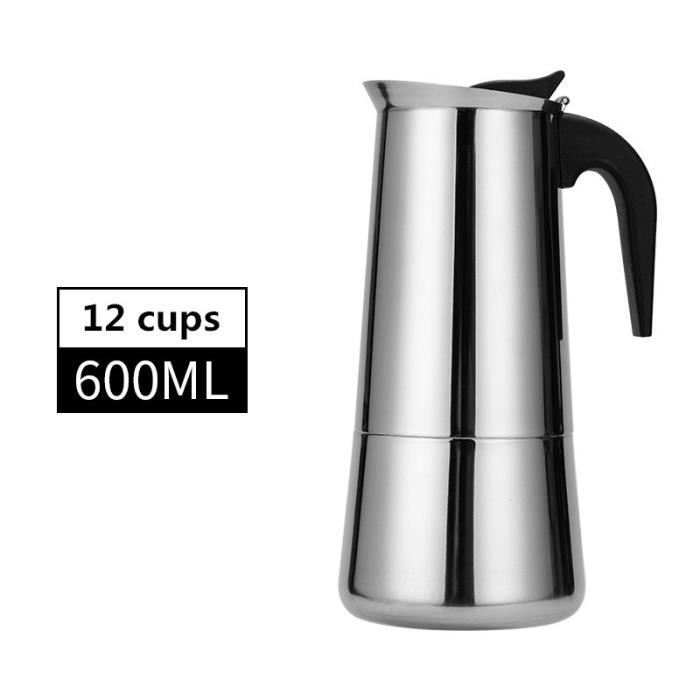 Mophrati Théière Turque Électrique Grande Capacité Acier Inoxydable - Cafetière Turque Multifonction