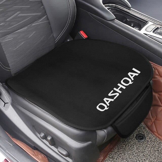 COUVRE SIEGE,For Qashqai--Accessoires de coussin de siège avant de voiture, pour Nissan Qashqai J10 J11 Juke Micra K13 K14 Leaf Nava