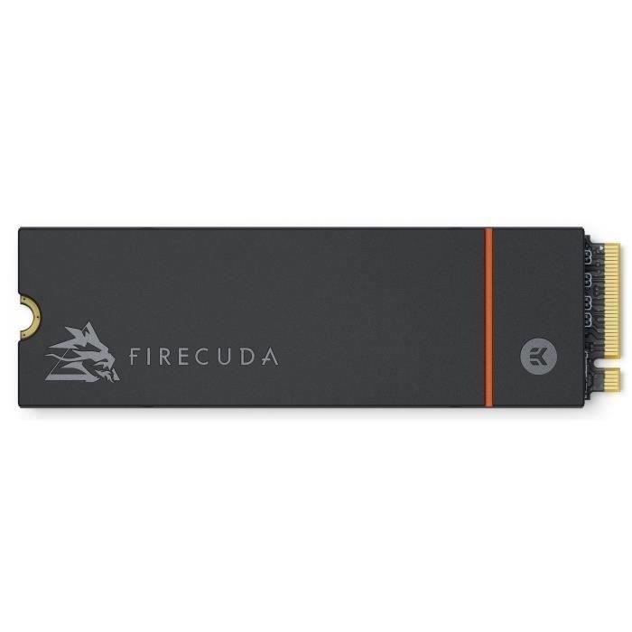 Disque SSD Interne - SEAGATE - FireCuda 530 Heatsink - 1To - PCI Express 4.0 x4 (NVMe) (ZP1000GM3A023)