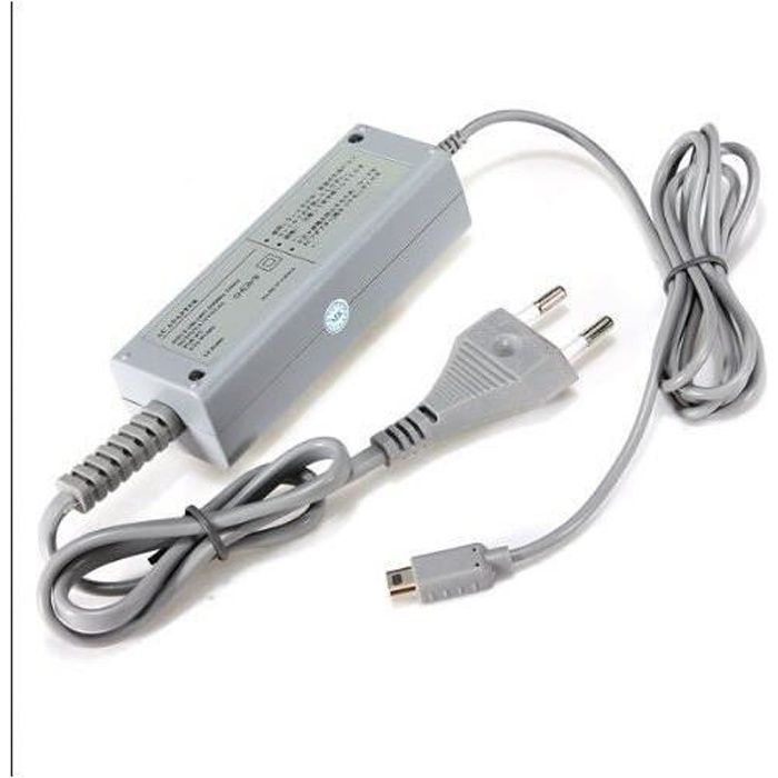 Adaptateur Secteur Chargeur Alimentation Pour Wii U WIIU Gamepad Manette EU prise - vue 2