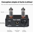 Fosi Audio P2 Valve Amplificateur de Casque Preamplificateur a Tube sous Vide Mini Audio stereo Hi-FI-1