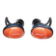 Bose SoundSport Free Écouteurs avec micro intra-auriculaire Bluetooth sans fil orange vif-1