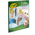 Crayola - Album coloriage & autocollants Princesses - Disney-1