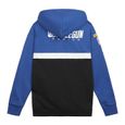 FREEGUN Sweat enfant, sweatshirt à capuche zippé RACING - bleu taille 6 ans-1
